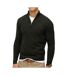 Pull vert foncé superdry essential-1