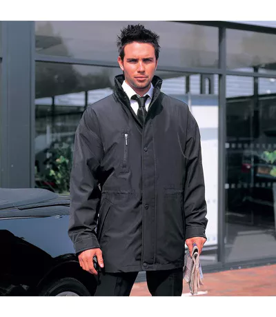 Manteau Imperméable Hommes Noir Result