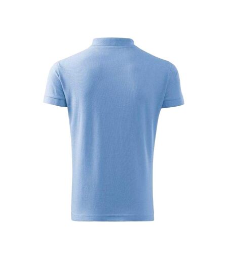 Polo Homme Bleu Ciel Malfini