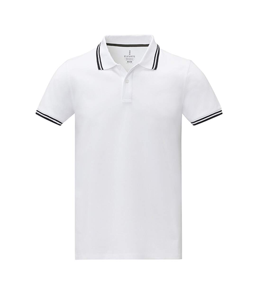 Polo Amarago Homme Blanc Elevate Life-1