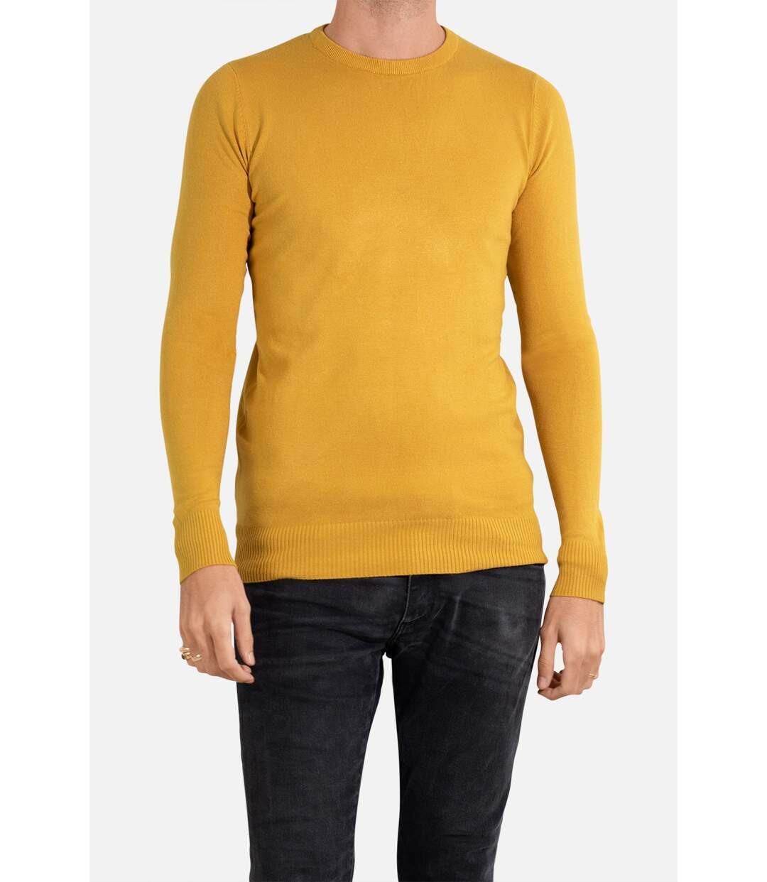Pull manches longues col rond-2