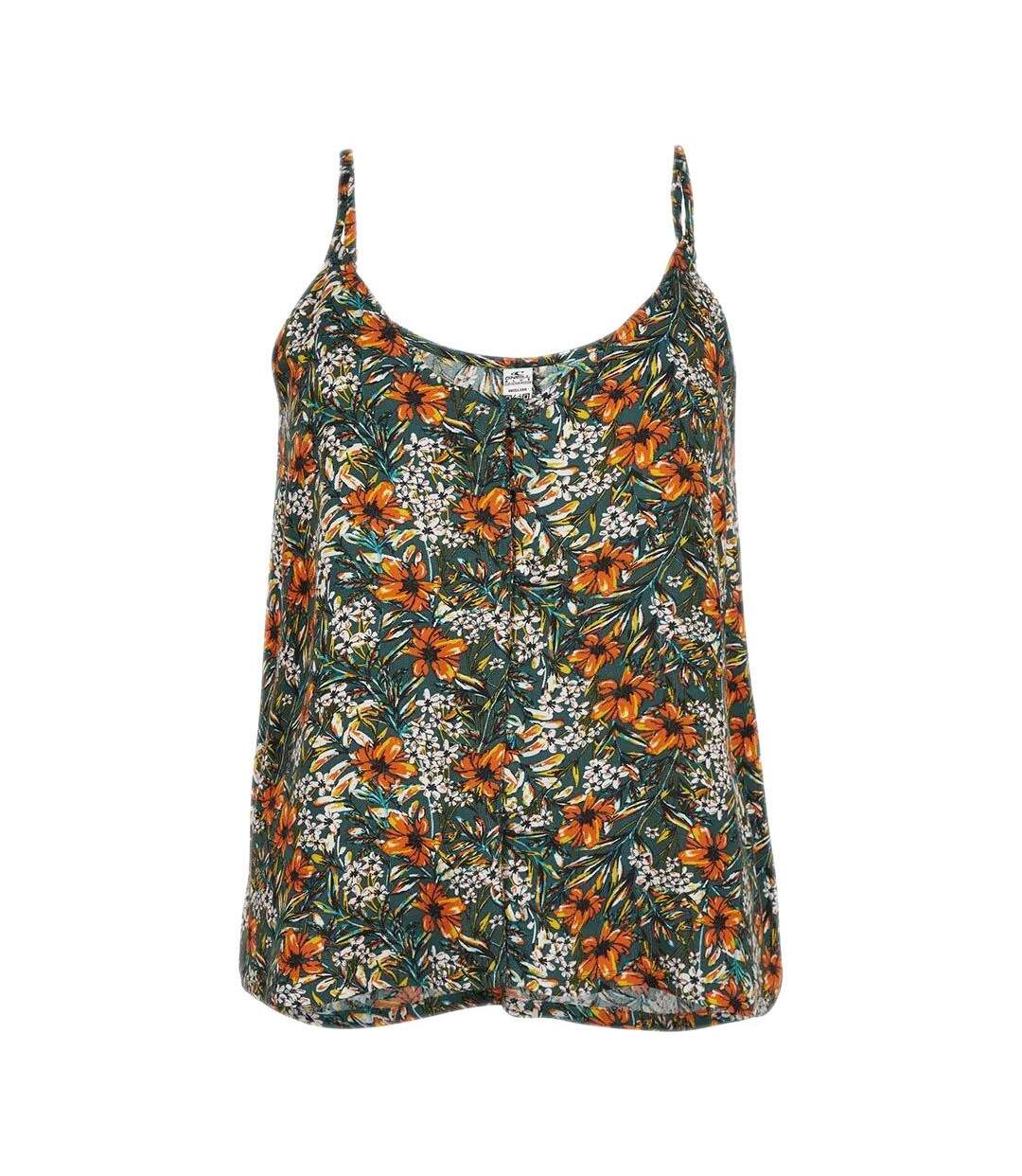 Débardeur vert/orange femme o'neill indian-1