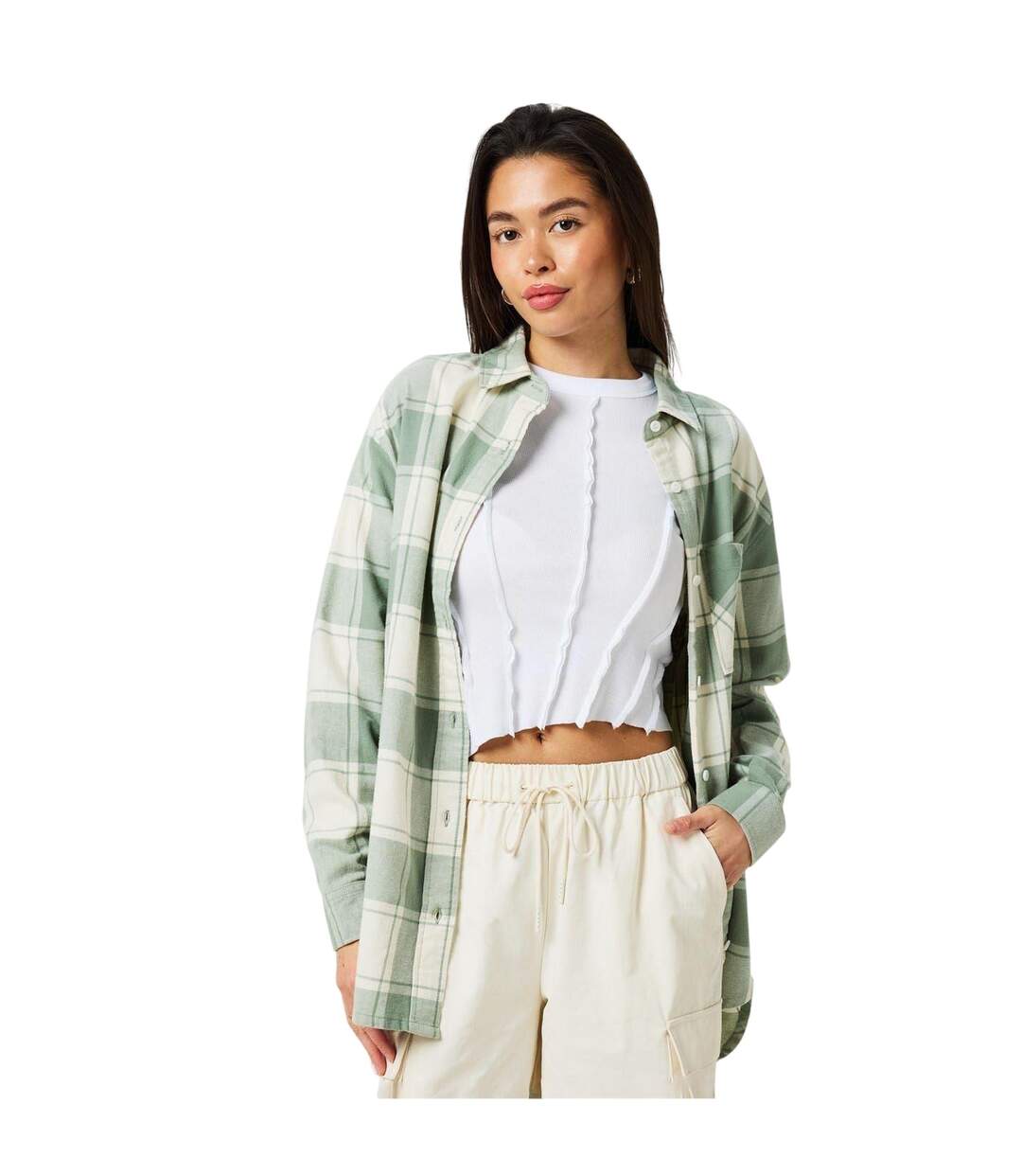 Chemise Femme Vert Sauge Pâle Jack Wills-4