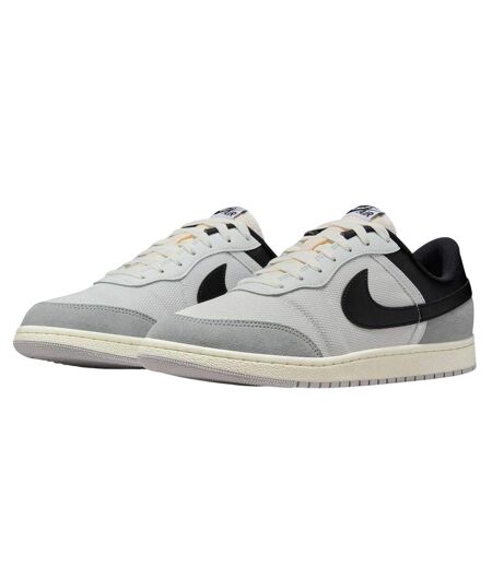 Mens Air Jordan Skyline Leather Trainers Black White Nike