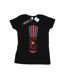 Disney - T-shirt CARS LIGHTNING MCQUEEN STRIPES - Femme (Noir) - UTBI13738-1
