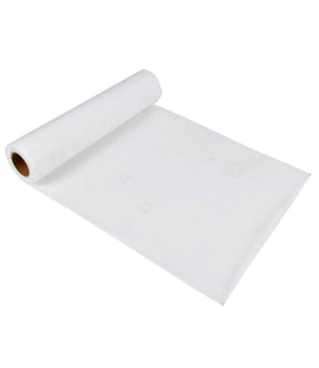 Chemin de Table Jetable Intissé 30cmx7m Blanc