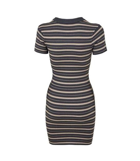 Robe Moulante Motif/style À Rayures Femme Carbone Jack Wills