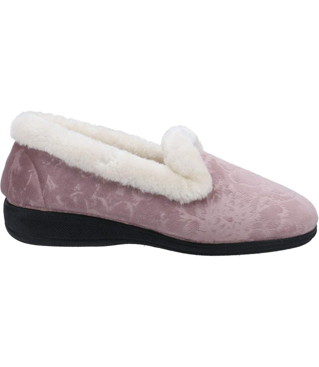 Chaussons adelaide femme rose Fleet & Foster-3