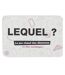 Jeu de 50 Cartes Dilemme 9cm Blanc & Noir-2