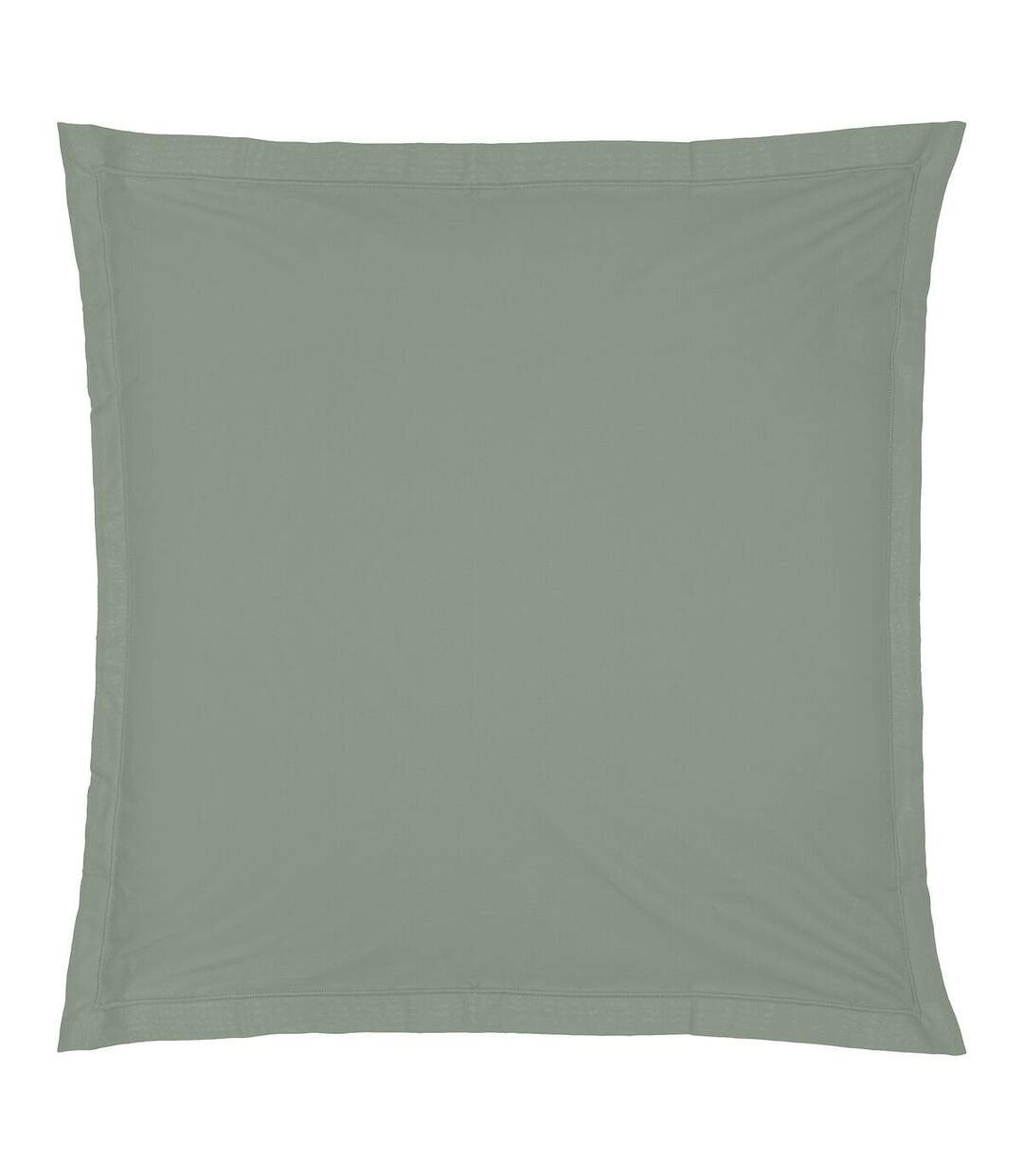 Taie d'Oreiller Percale 63x63cm Vert Tilleul-1