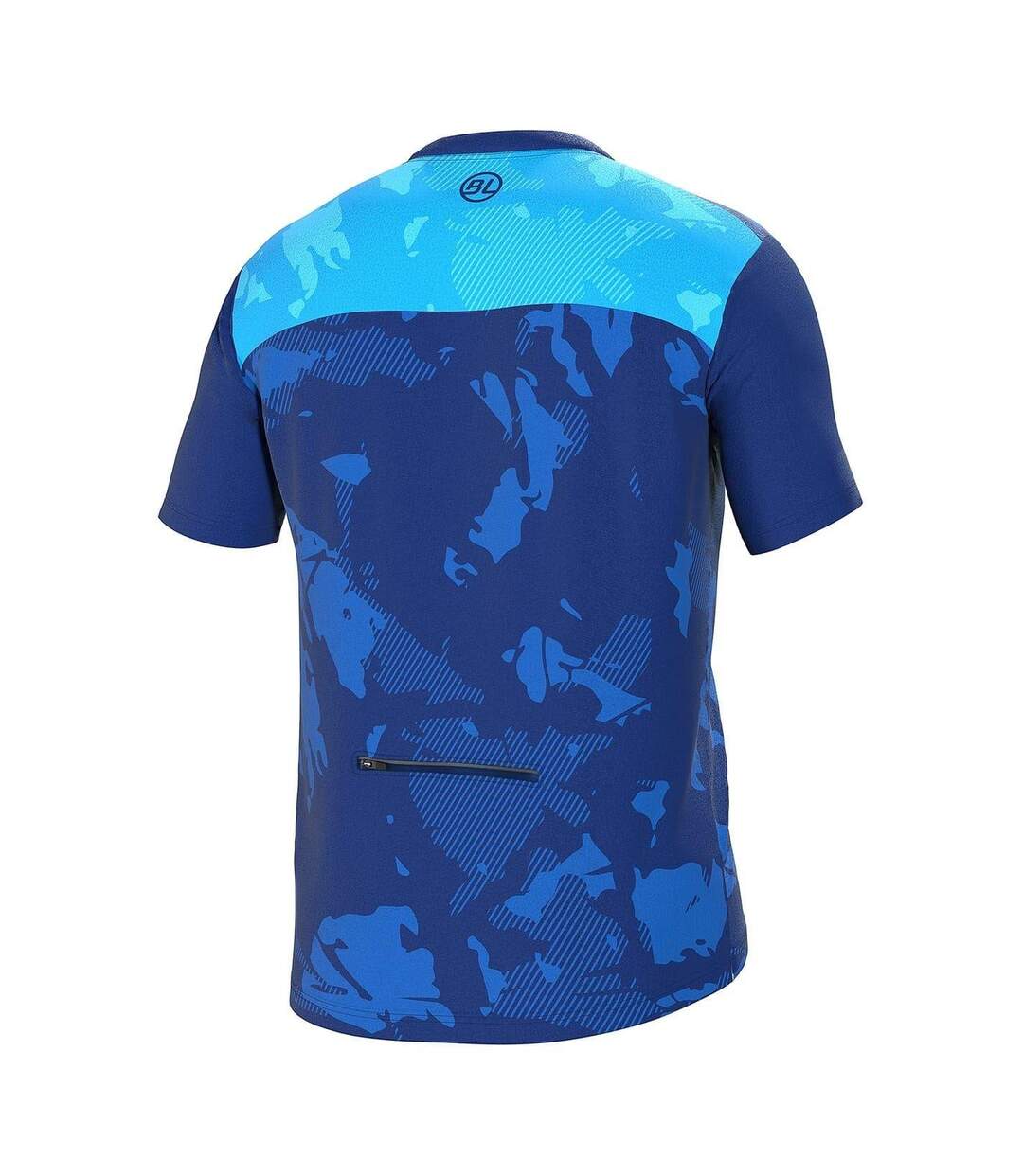 Maillot Nervesa Homme Bleu Foncé Bicycle Line-2