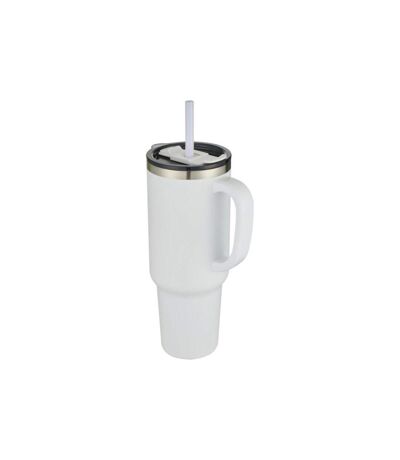 Sydney vacuum insulated 1200ml mug with straw one size white Generic