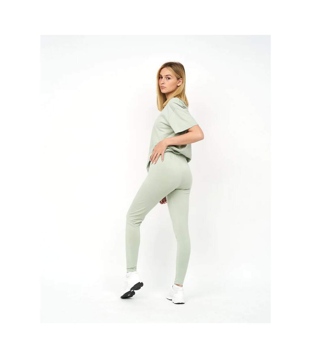 Legging briny femme vert de gris Juice-3