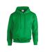 Mens hoodie irish green Gildan