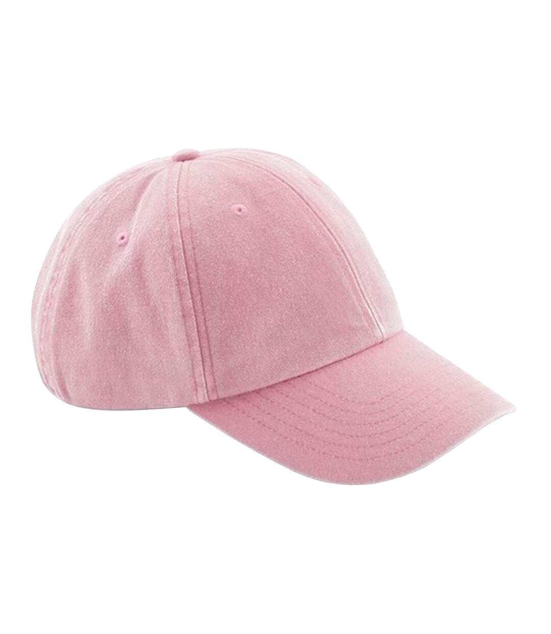 Casquette adulte rose pâle Beechfield-1