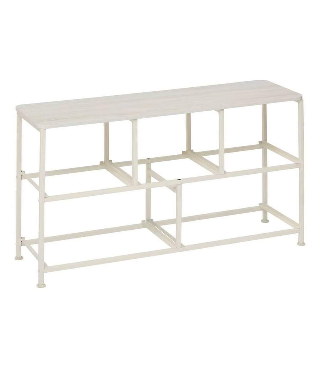 Commode basse 5 tiroirs TISSA - Beige-4