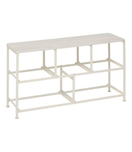 Commode basse 5 tiroirs TISSA - Beige