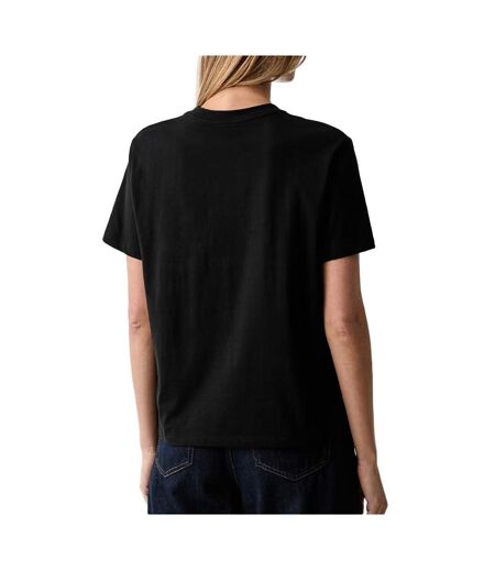 T-Shirt noir femme calvin klein jeans classic seasonal