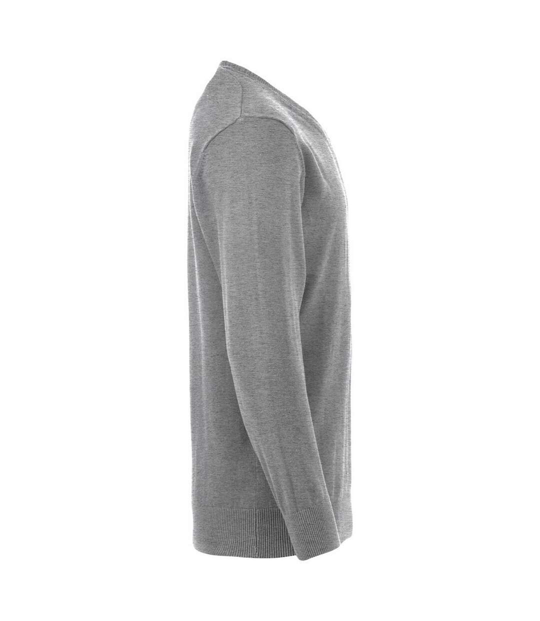 Sweat aston homme gris chiné Clique-4