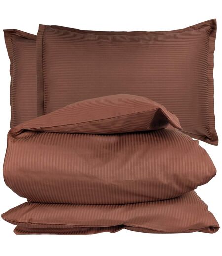 Parure de lit satin de coton GRAND HÔTEL Taie 50x70 cm