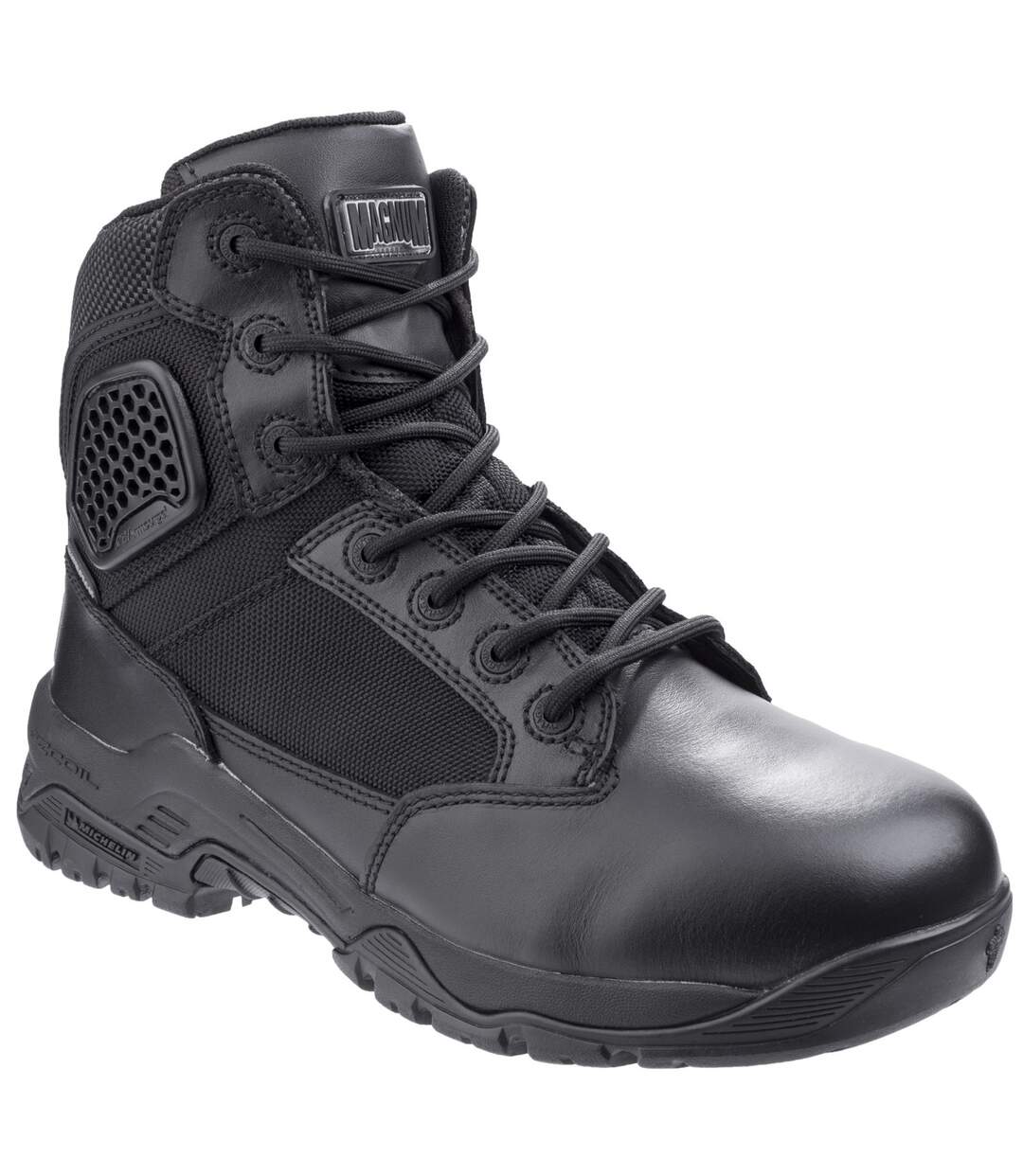 Mens Strike Force 6.0 Waterproof Work Boots Black Magnum-1