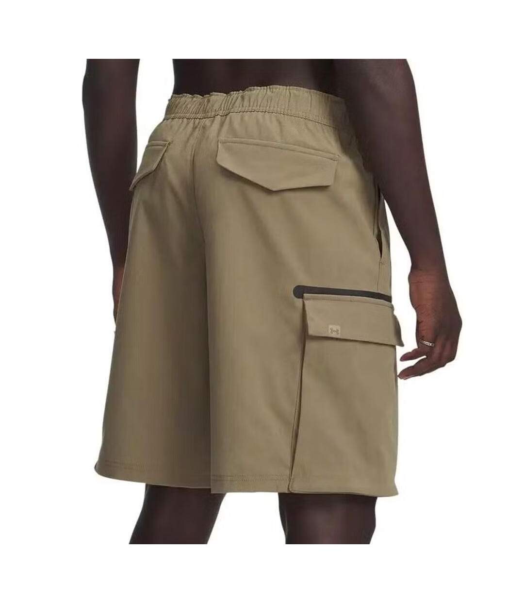 Short vert foncé homme under armour unstoppable-2