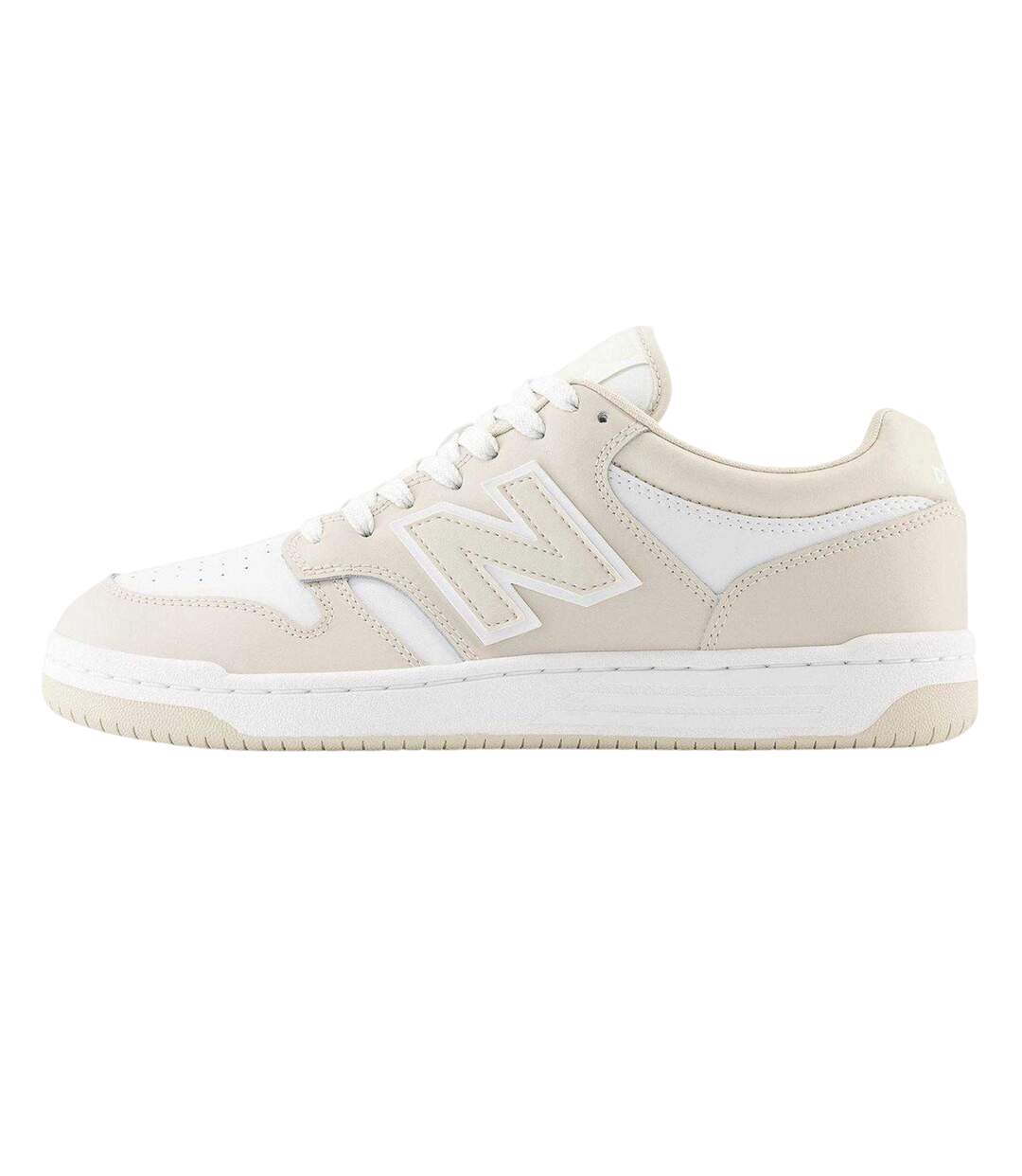 Baskets Femme Blanc Beige New Balance-3