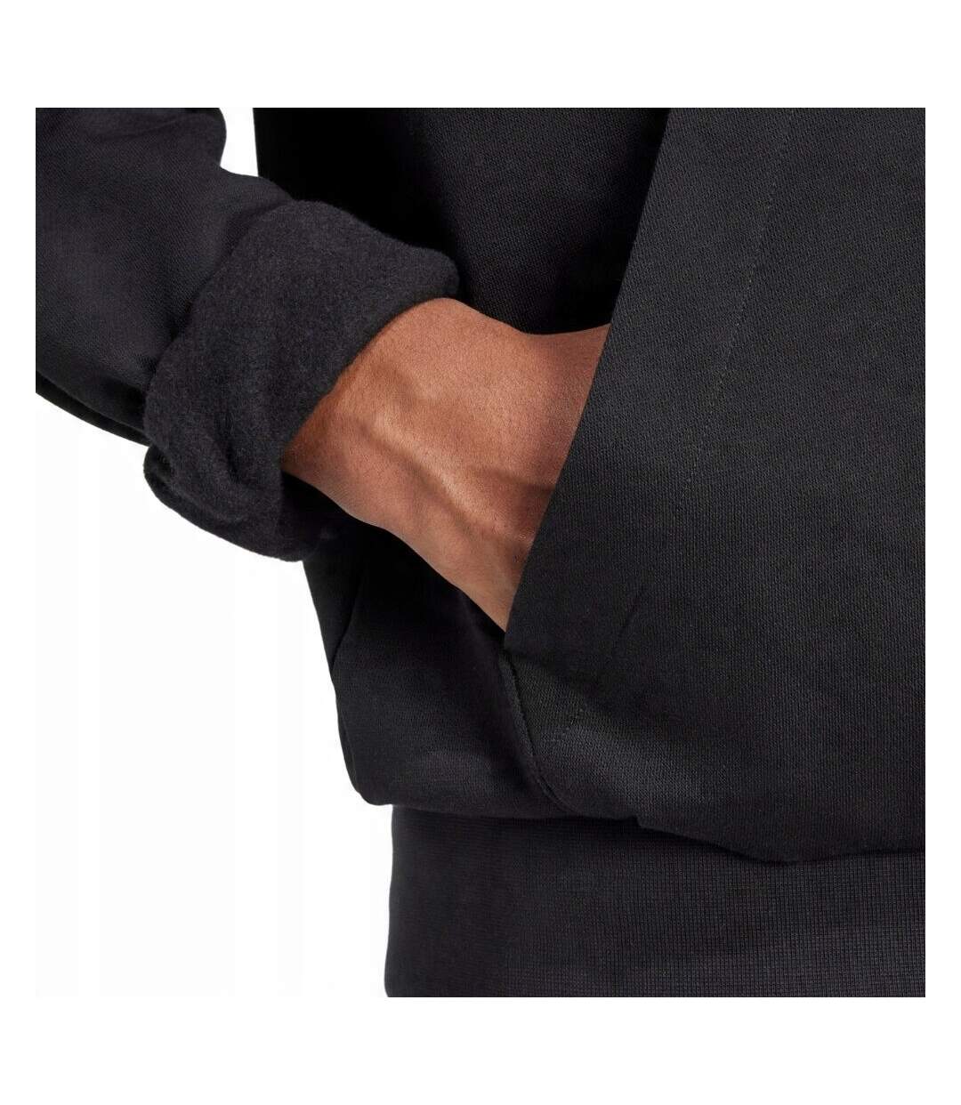 Sweat À Capuche Essentials Feelcozy Homme Noir Adidas-4