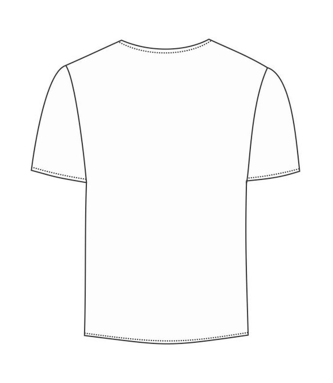 T-shirt À Manches Courtes Exact V-neck Pour Homme Blanc B And C-2