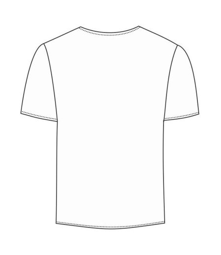 T-shirt À Manches Courtes Exact V-neck Pour Homme Blanc B And C