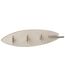 Patère Murale en Bois Surf 66cm Beige & Argent-1