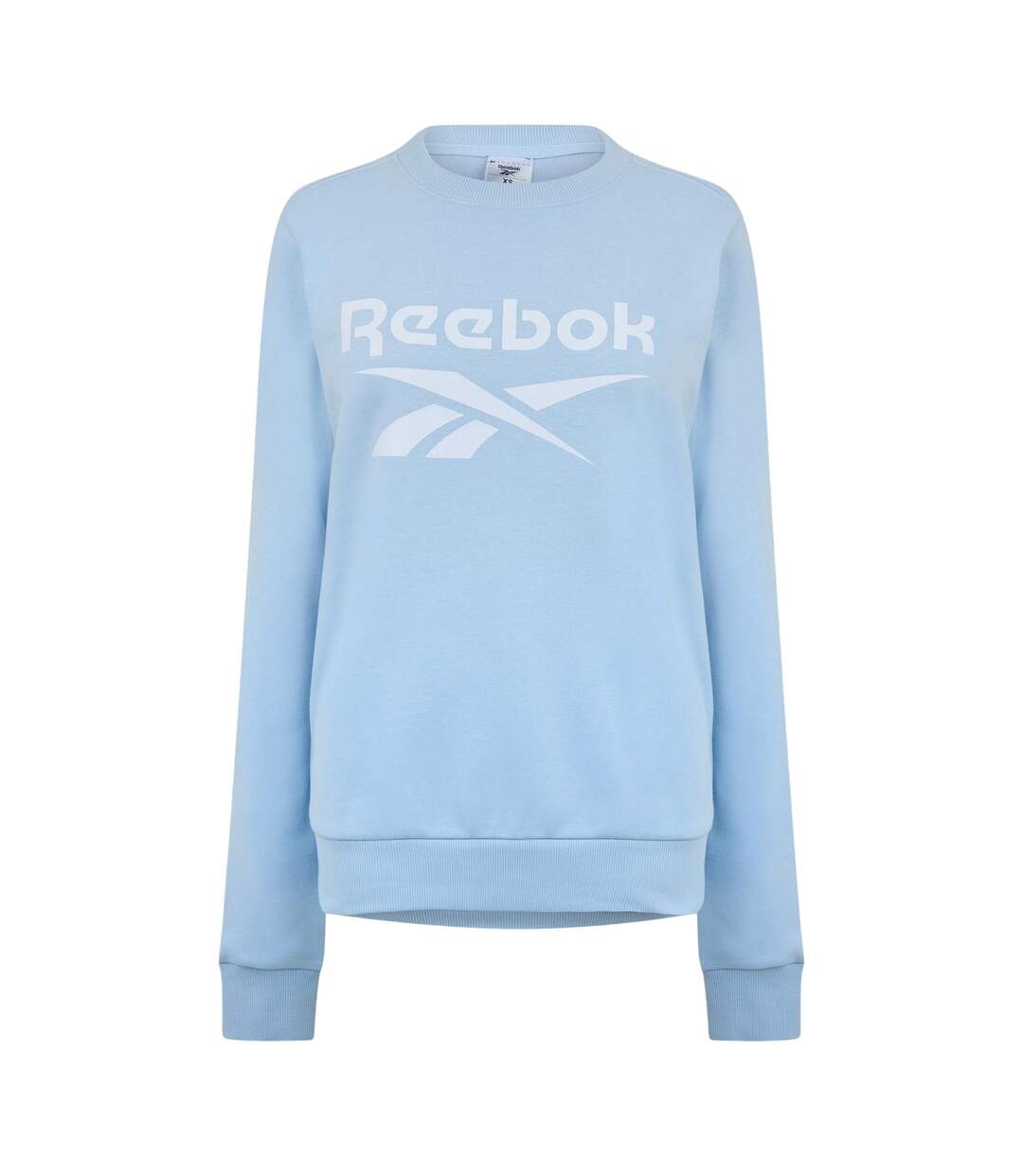 Sweat Court Motif/style Logo Femme Bleu Reebok-1