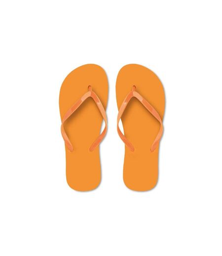 Unisex Adult Eva Beach Slippers Orange MidOcean
