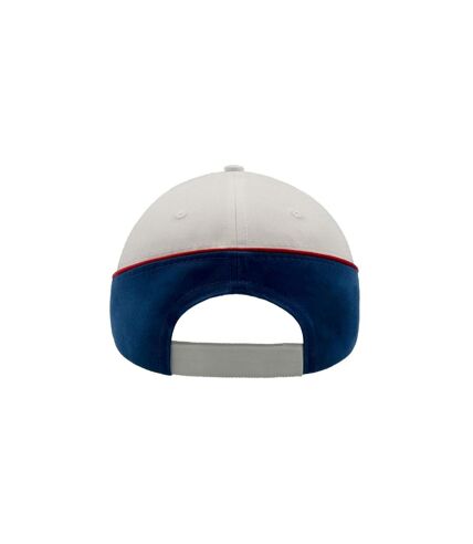 Casquette compétition racing mixte blanc / bleu roi Atlantis