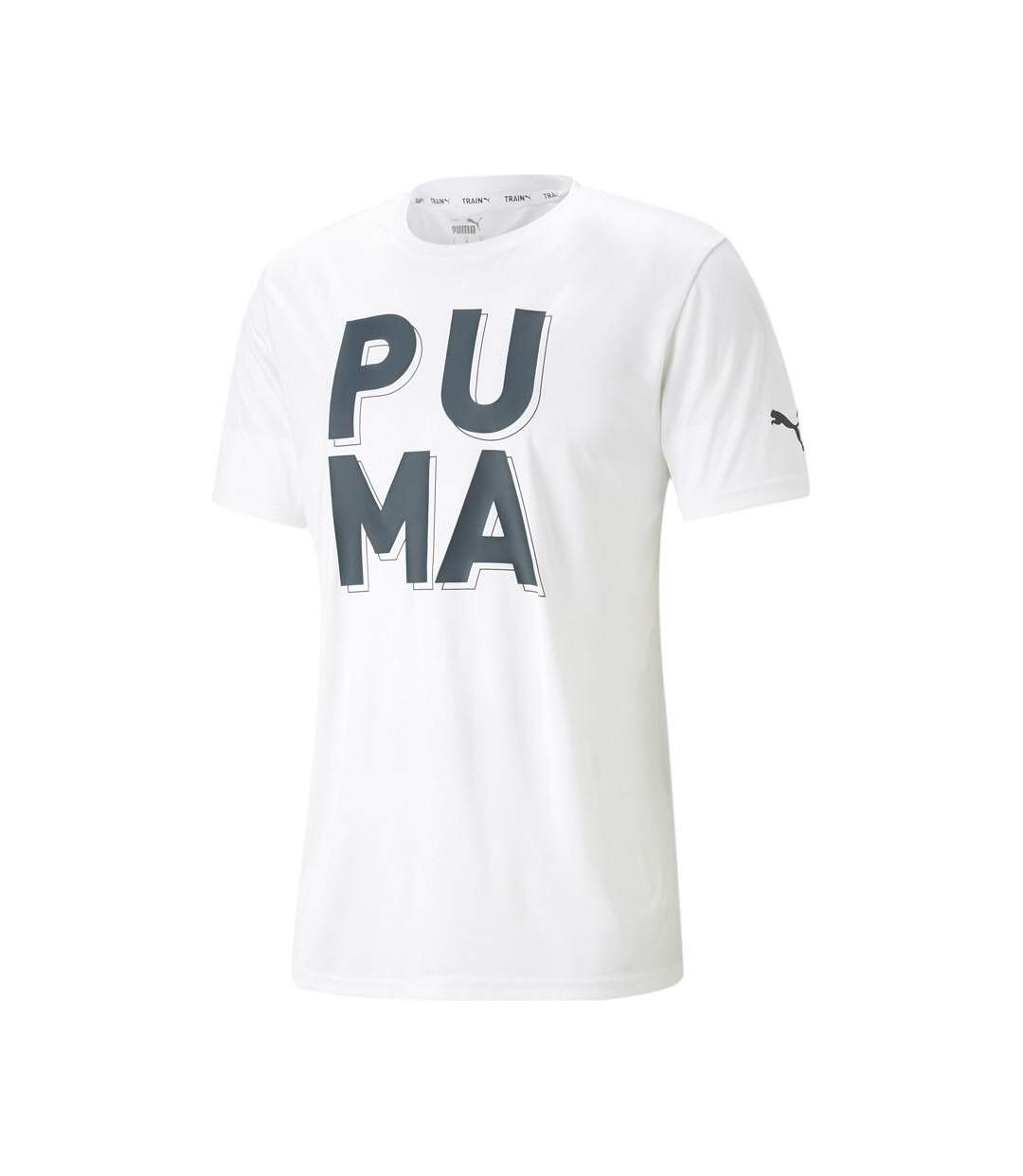 T-shirt Blanc Homme Puma Train - XS-1