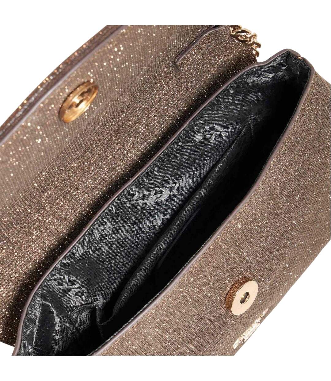 Elegantly Handbag One Size Bronze Dune London-4