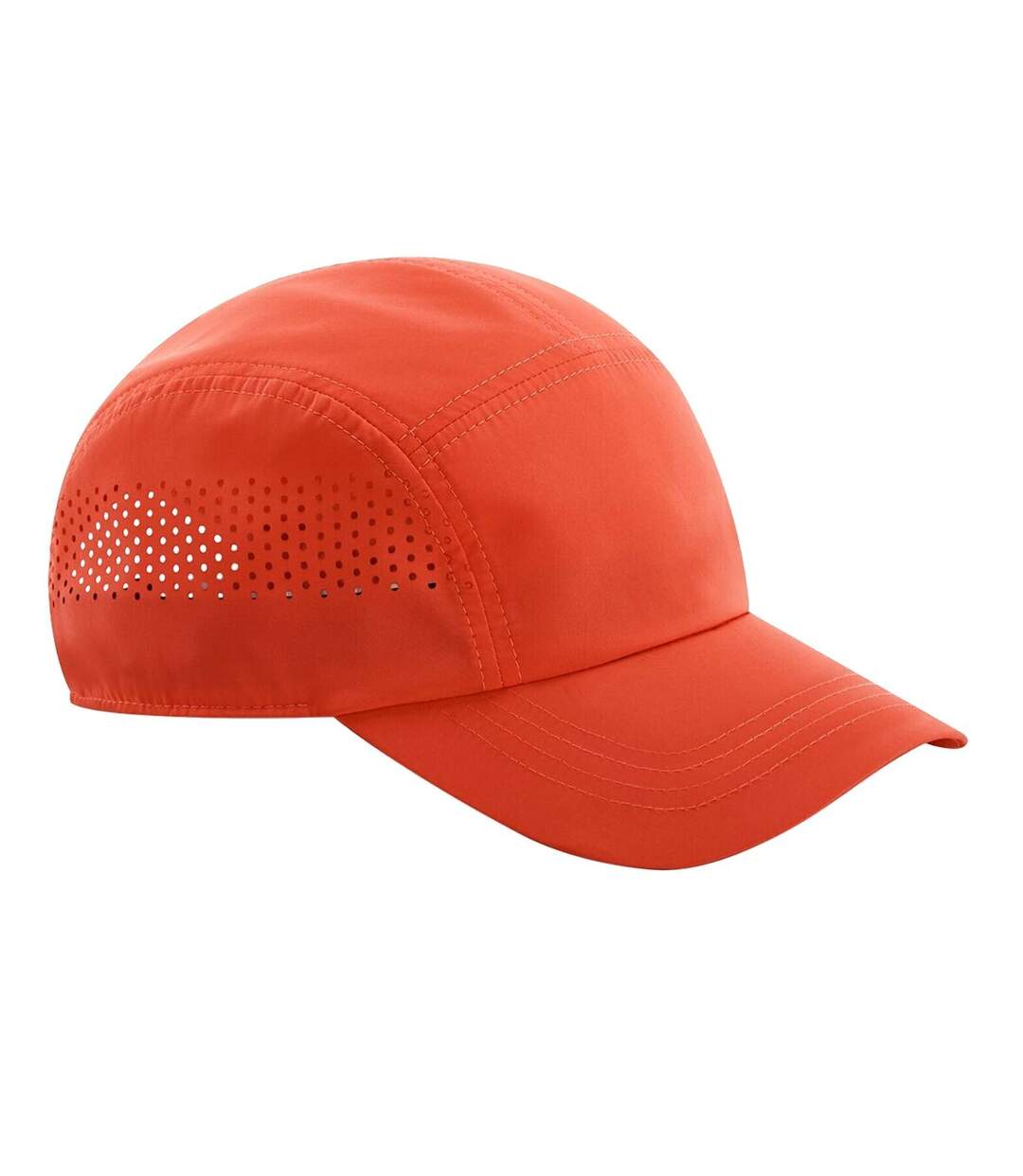 Casquette technical rouge Beechfield-1