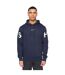 Sweat à capuche hensleeve homme bleu marine Henleys-1