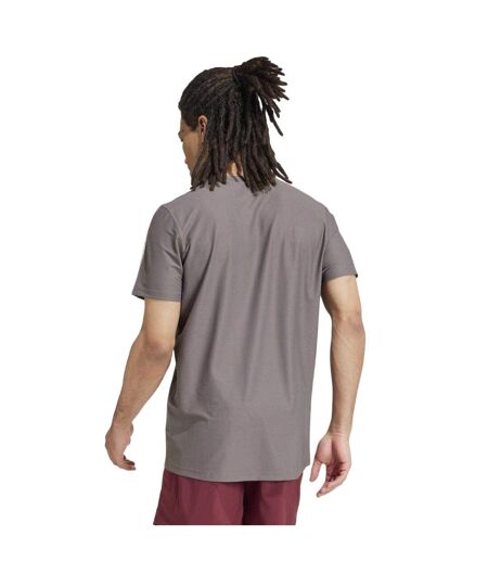 T-shirt The Run Homme Anthracite Adidas