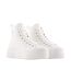 Baskets Montantes Femme Blanc Cassé Armani Exchange-1