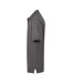 UCC 50/50 Mens Heavyweight Plain Pique Short Sleeve Polo Shirt (Charcoal) - UTBC1195-3
