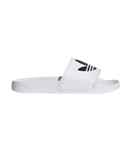Mens Adilette Lite Trefoil Slide White Adidas