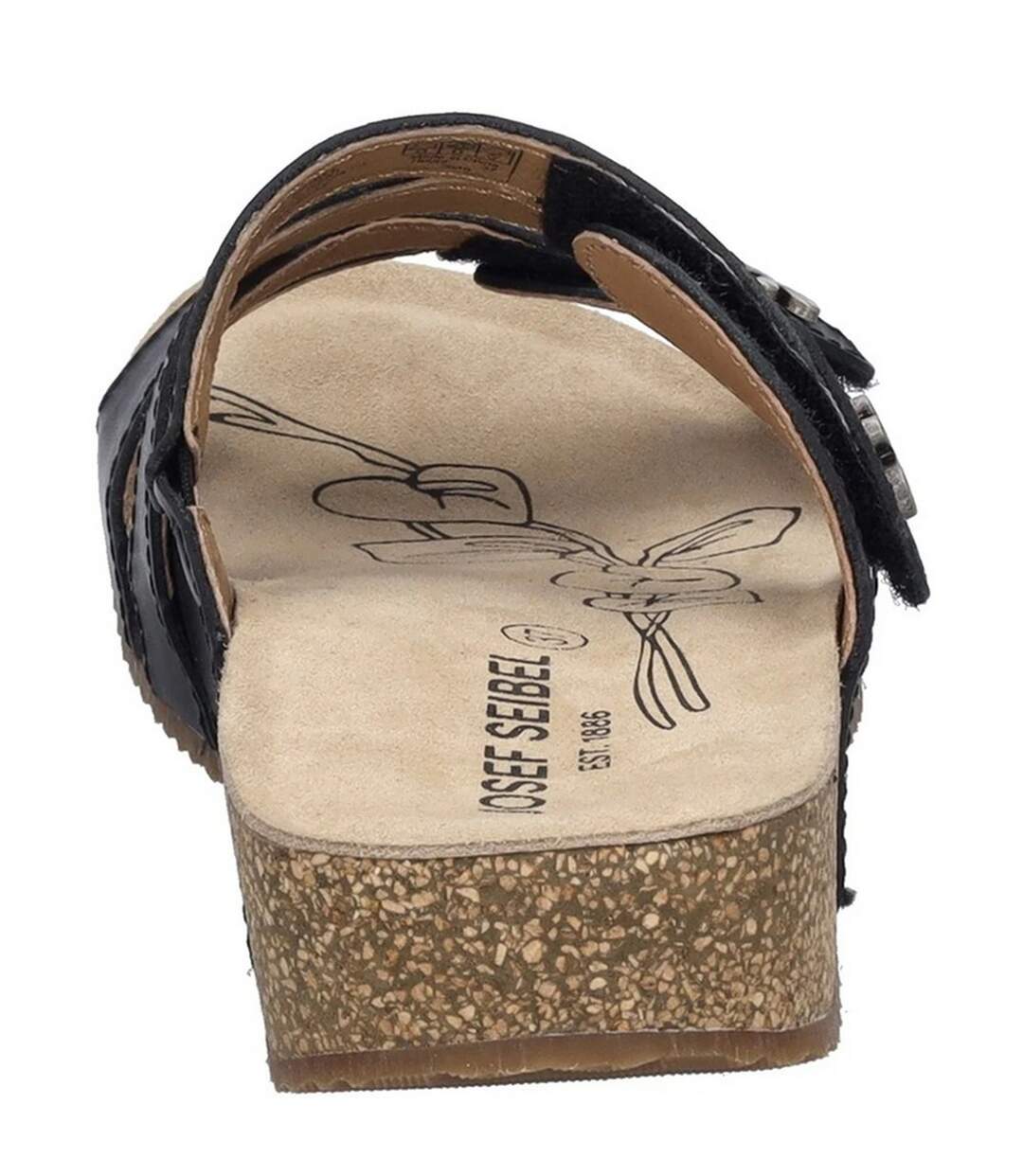Sandales Mules Tonga Femme Noir Josef Seibel-2