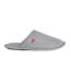 Mens Cullinan Flat Mule Slippers Grey Farah-1