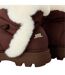 Womens/ladies Frostee Sheepskin Boots Brown Steve Madden-4