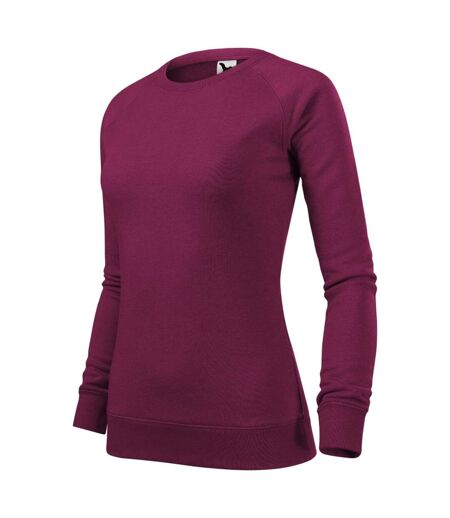 Sweat Merger Femme Rouge Foncé Malfini