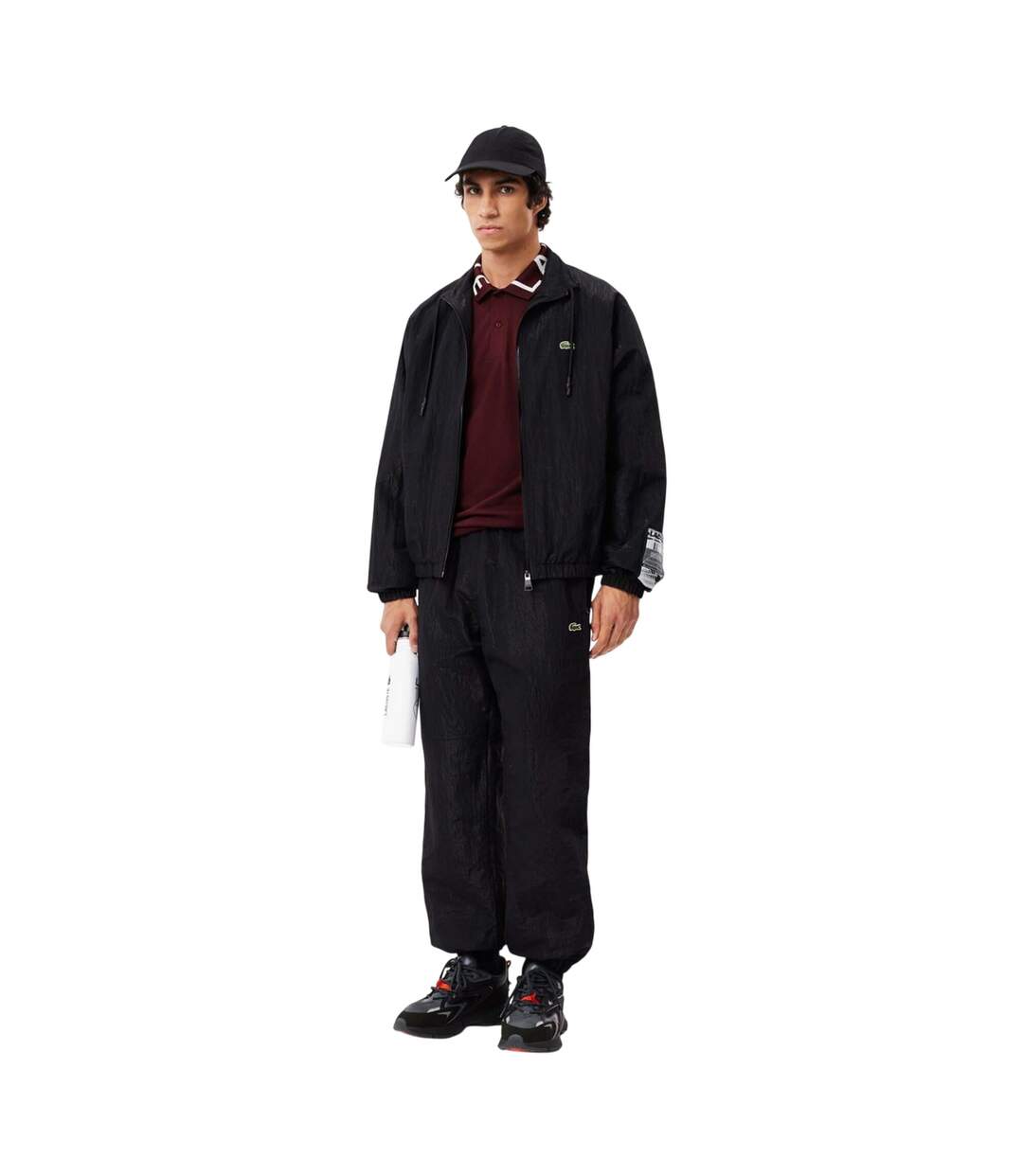 Polo Movement Homme Rouge Bordeaux Lacoste-1