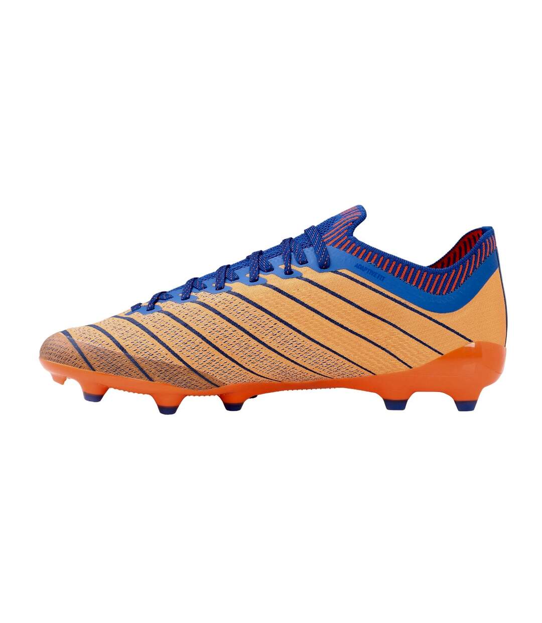 Mens velocita elixir pro firm ground football boots white/deep surf/vermillion Umbro-2