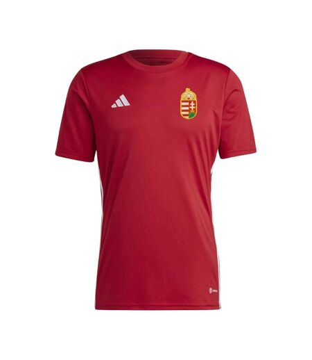 T-Shirt rouge homme adidas tabela - l