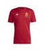 T-Shirt rouge homme adidas tabela - l-1
